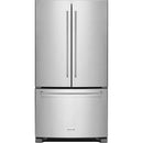 KitchenAid 36-inch, 25 cu.ft. Freestanding French 3-Door Refrigerator with ExtendFresh™ Plus Temperature Management System KRFF305ESS IMAGE 1