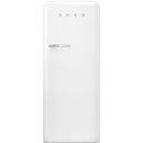 Smeg 24-inch, 9.92 cu. ft. Top Freezer Refrigerator FAB28URWH3 IMAGE 1