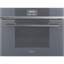 Smeg 24-inch Built-in Single Steam Wall Oven with convection SFU4104VCS IMAGE 1