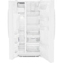 GE 33-inch, 23 cu. ft. Side-By-Side Refrigerator with Water and Ice Dispensing System GSS23GGPWW IMAGE 2