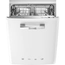 Smeg 24-inch Retro-Style Built-In Dishwasher STU2FABWH2 IMAGE 1