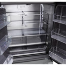 Signature Kitchen Suite 36-inch, 25.5 cu. ft. Counter-Depth French 3-Door Refrigerator with Wi-Fi SKSFD3623SD IMAGE 11