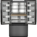 KitchenAid 36-inch, 24 cu. ft. Counter-Dept French 3-Door Refrigerator with Internal Water Dispenser and Ice Maker KRFC236SBE IMAGE 2