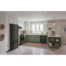 KitchenAid 36-inch, 24 cu. ft. Counter-Dept French 3-Door Refrigerator with Internal Water Dispenser and Ice Maker KRFC236SBE IMAGE 3
