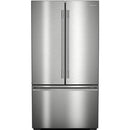 KitchenAid 36-inch, 24 cu. ft. Counter-Dept French 3-Door Refrigerator with Internal Water Dispenser and Ice Maker KRFC236SPS IMAGE 1