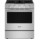 Maytag 30-inch Slide-in Gas Range with Convection Technology MSGS7030SZ IMAGE 1