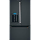 Café Réfrigérateur trois portes avec porte à deux battants à profondeur de comptoir de 36 po, 22,2 pi cu avec distributeur d'eau chaude CYE22TP3MD1 - VENTE FINALE - BOITE OUVERTE - VENDU TEL QUEL - Germain Larivière