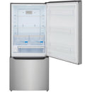 Frigidaire Gallery Réfrigérateur à congélateur inférieur autonome de 30 pouces, 20,3 pi. cu. avec distributeur d'eau et machine de glaçons GRBN2012AF - VENTE FINALE - BOITE OUVERTE - VENDU TEL QUEL - Germain Larivière