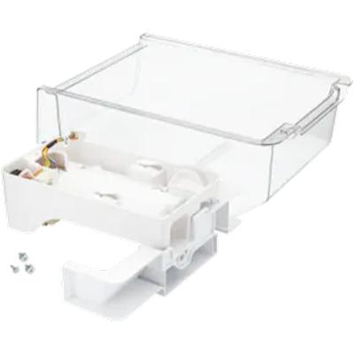 Machine à glaçons ovales Frigidaire, acier inoxydable, cuivre, 2,3 pte