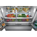 Frigidaire Professional Réfrigérateur quatre portes avec porte à deux battants à profondeur de comptoir de 36 po., 21,8 pi.cu. avec système d'eau et de glaçons externe PRMC2285AF - VENTE FINALE - BOITE OUVERTE - VENDU TEL QUEL - Germain Larivière