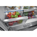 Frigidaire Professional Réfrigérateur quatre portes avec porte à deux battants à profondeur de comptoir de 36 po., 21,8 pi.cu. avec système d'eau et de glaçons externe PRMC2285AF - VENTE FINALE - BOITE OUVERTE - VENDU TEL QUEL - Germain Larivière