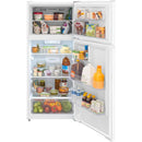 Frigidaire Réfrigérateur à congélateur supérieur autonome de 27 9/16 pouces, 16 pi. cu. FRTE1622AW - Germain Larivière