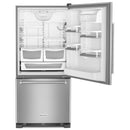 KitchenAid Réfrigérateur à congélateur inférieur de 30 po, 19 pi cu KRBR109ESS - Germain Larivière