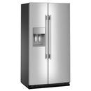 KitchenAid Réfrigérateur côte - à - côte de 36 pouces, 28 pi. cu. avec distributeur d'eau et de glace KRSF536RPS - Germain Larivière