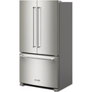 KitchenAid Réfrigérateur trois portes avec porte à deux battants de 36 po KRFC136RPS - Germain Larivière