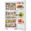 LG Réfrigérateur à congélateur supérieur amovible de 30 po., 20,2 pi.cu. avec Smart Diagnosis™ LTCS20020W - Germain Larivière