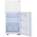LG Réfrigérateur à congélateur supérieur amovible de 30 po., 20,2 pi.cu. avec Smart Diagnosis™ LTCS20020W - Germain Larivière