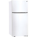 LG Réfrigérateur à congélateur supérieur amovible de 30 po., 20,2 pi.cu. avec Smart Diagnosis™ LTCS20020W - Germain Larivière