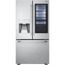LG STUDIO Réfrigérateur amovible trois portes avec porte à deux battants de 36 po., 23.5 pi.cu. avec connection Wi - Fi SRFVC2416S - Germain Larivière