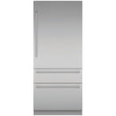 Thermador Réfrigérateur intégré à congélateur inférieur de 36 pouces, 19 pi. cu. avec Home Connect T36BB110SS - Germain Larivière