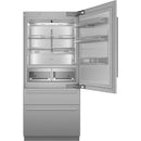 Thermador Réfrigérateur intégré à congélateur inférieur de 36 pouces, 19 pi. cu. avec Home Connect T36BB110SS - Germain Larivière