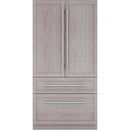 Thermador Réfrigérateur quatre portes avec porte à deux battants intégré de 42 pouces, 23,1 pi. cu. avec Home Connect T42IT100NP - Germain Larivière