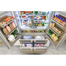 Thermador Réfrigérateur six portes avec porte à deux battants intégré de 48 pouces, 26,7 pi. cu. avec Home Connect T48BT120NS - Germain Larivière