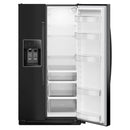 Whirlpool Réfrigérateur côte - à - côte de 36 pouces, 28 pi. cu. avec distributeur d'eau et de glace WRSF5536RB - Germain Larivière