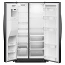 Whirlpool Réfrigérateur côte - à - côte de 36 pouces, 28 pi. cu. avec distributeur d'eau et de glace WRSF5536RB - Germain Larivière