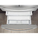 Whirlpool Réfrigérateur quatre portes avec porte à deux battants de 36 pouces, 26,2 pi. cu. avec distributeur d'eau et de glaçons externe WRMF7736PZ - Germain Larivière
