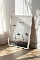 DANSE DES PLUMES, Œuvre sur toile étirée