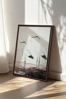 DANSE DES PLUMES, Œuvre sur toile étirée