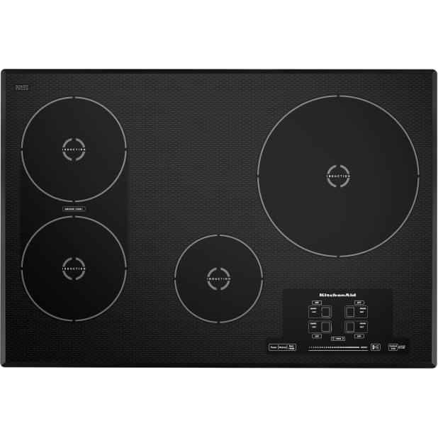 KitchenAid 30-inch Built-in Induction Cooktop KICU509XBL FINAL SALE - FLOOR MODEL IMAGE 2