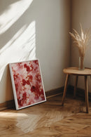 RÊVE ÉCARLATE, Œuvre sur toile étirée