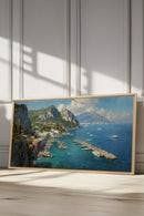 CAPRI ESCAPE, Oeuvre sur toile étirée