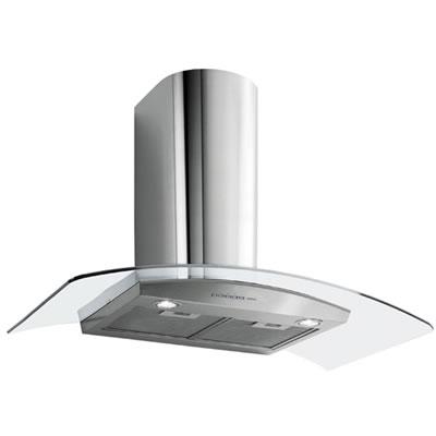 Falmec 35-inch Wall Mount Range Hood FPSAT36W3SG IMAGE 1