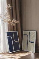 DUAL FORM DUO (2 Œuvres sur toile étirée)