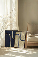 DUAL FORM DUO (2 Œuvres sur toile étirée)