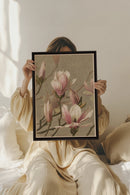 MAGNOLIA WHISPER, Œuvre sur toile étirée