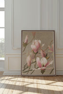 MAGNOLIA WHISPER, Œuvre sur toile étirée