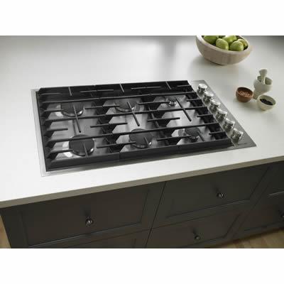 JennAir 36-inch Built-In Gas Cooktop JGC7636BS IMAGE 5