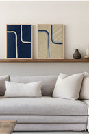 DUAL FORM DUO (2 Œuvres sur toile étirée)