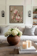 MAGNOLIA WHISPER, Œuvre sur toile étirée