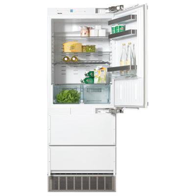 Miele 30-inch, 14.1 cu. ft. Bottom Freezer Refrigerator KFN 9855 idE RE IMAGE 1