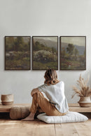 TRIO DOUCEURS CHAMPÊTRES (3 Œuvres sur toile étirée)