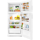 Amana 28in 14cu.ft. Top Mount Freezer Refrigerator ART104TFDW IMAGE 3