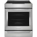  KitchenAid 30-inch Slide-In Induction Range KSIB900ESS IMAGE 1