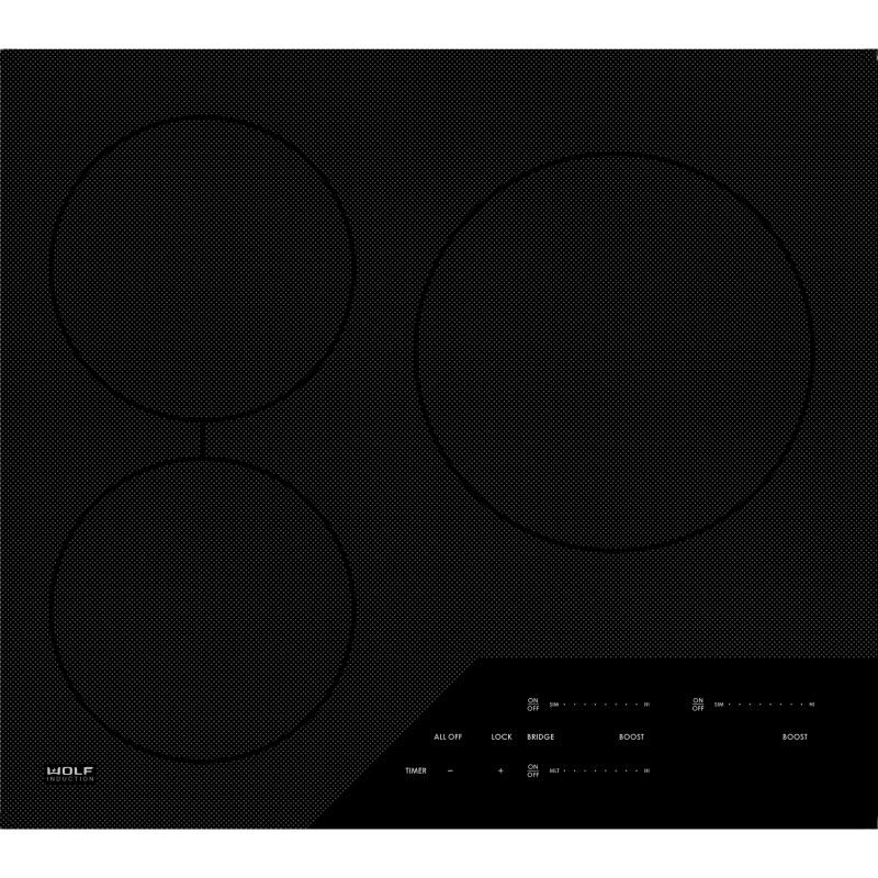 Wolf 24-inch Built-In Induction Cooktop CI243C/B IMAGE 3