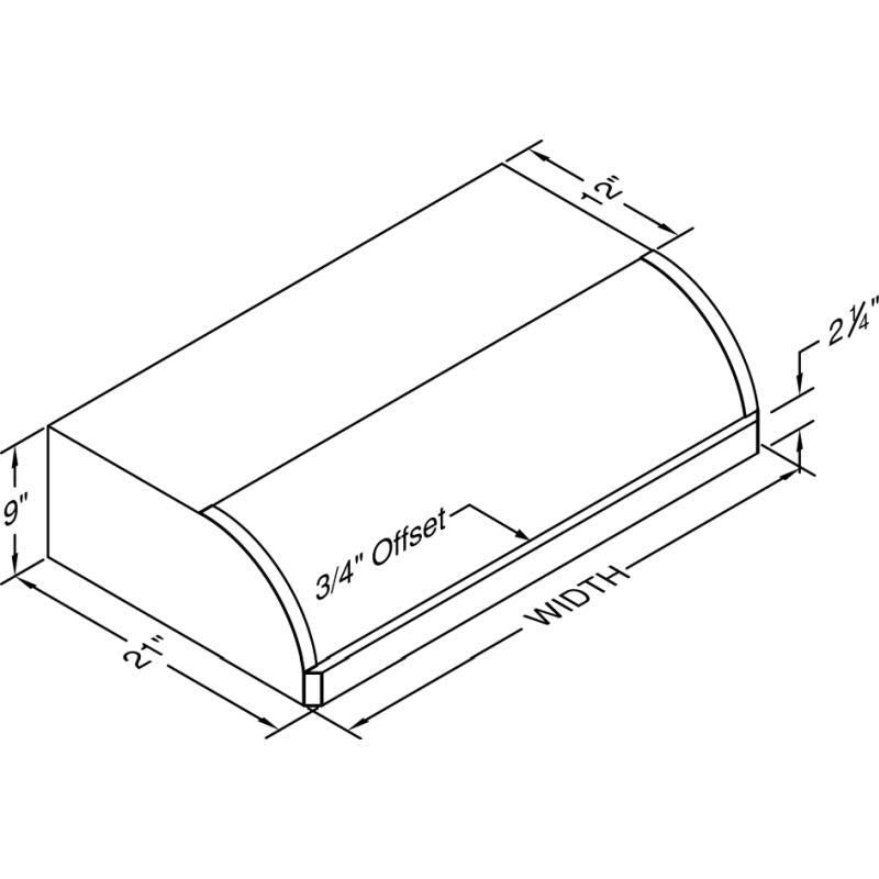  Vent-A-Hood 30-inch Under-Cabinet Range Hood XRH9-230OL IMAGE 2