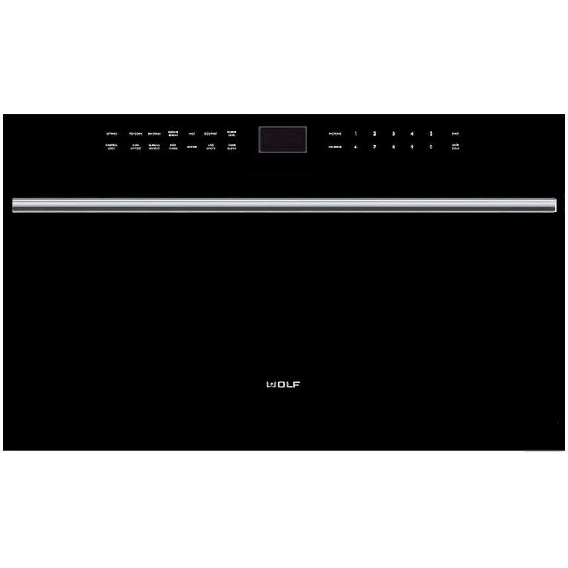 Wolf 30-inch, 1.6 cu. ft. Built-In Microwave Oven MDD30CM/B/TH IMAGE 1